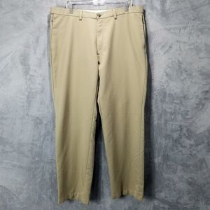 HAGGAR Dress pants Mens 38×32 Flat front Straight